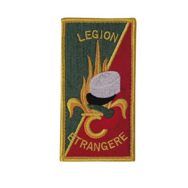 Haftowana naszywka Légion Étrangère - Patrol