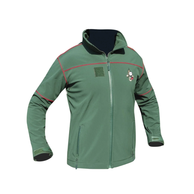Blouson softshell 3 couches brodé Légion vert - Patrol