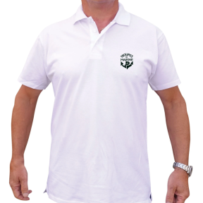 Polo blanc manches courtes Troupes de Marine - Patrol