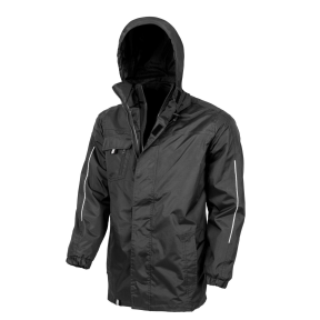 Veste softshell homme 3 en 1 noir - Result