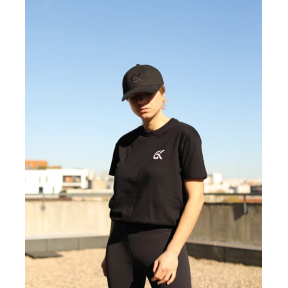T-Shirt schwarz mit neuem Logo-Aufdruck - GK Pro