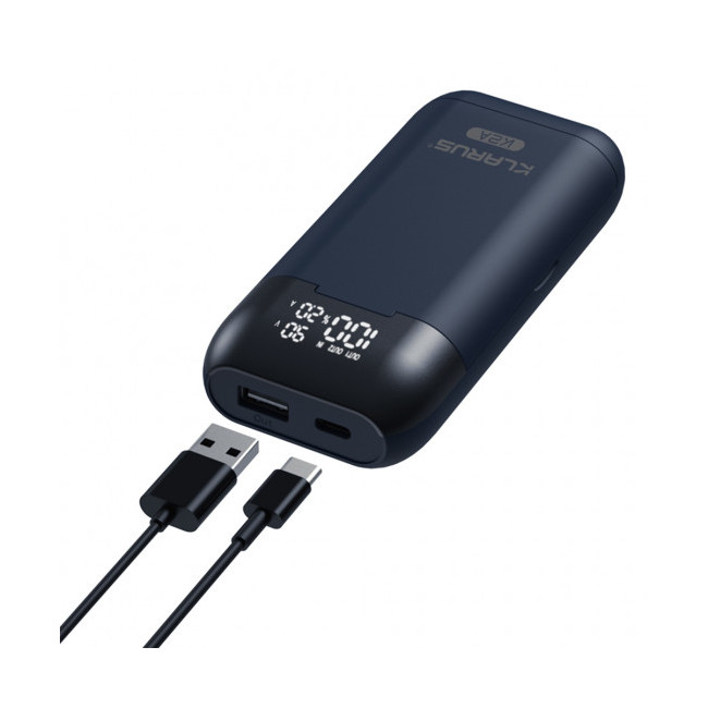 3-in-1 Doppelladegerät K2A für wiederaufladbare Batterien 21700 / 20700 / 18650 - Klarus