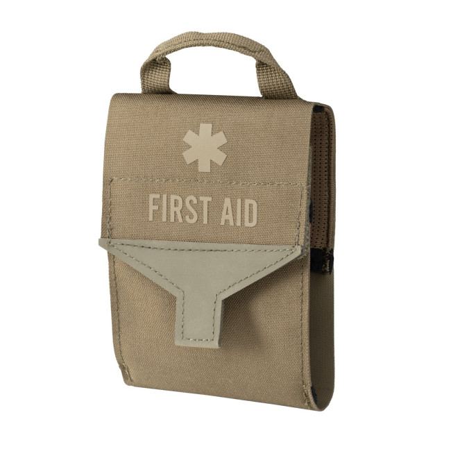 Flache Erste-Hilfe-Tasche aus Cordura adaptive green - Helikon