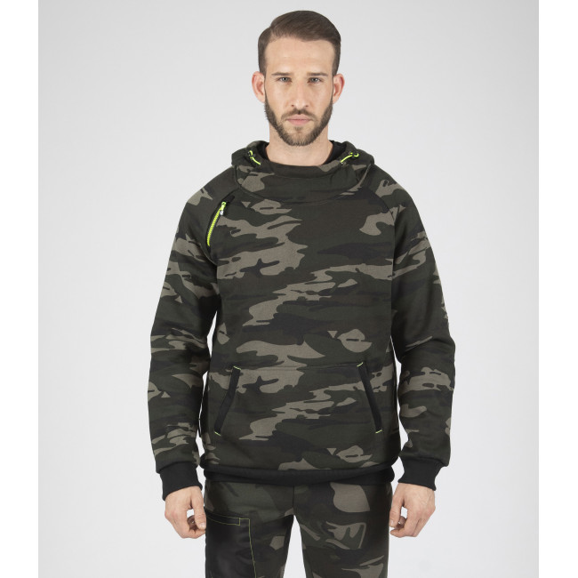 BLUZA Z KAPTUREM ALCA WOODLAND - North Ways