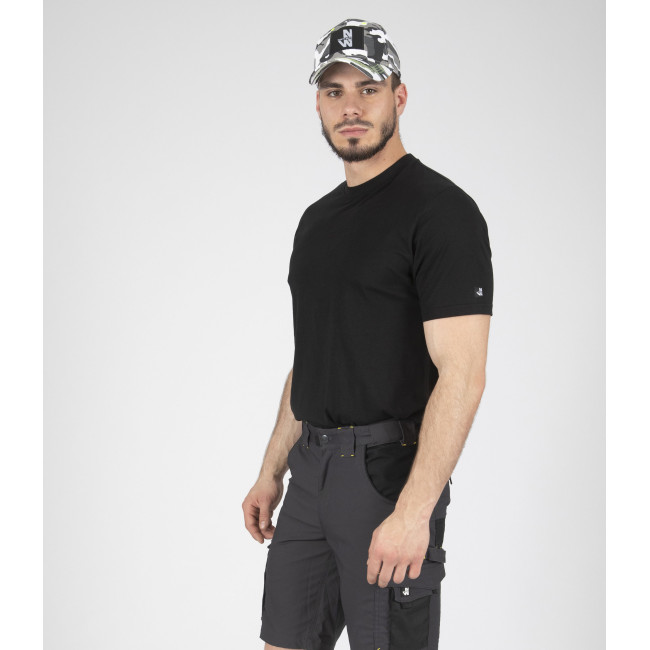 T-SHIRT MANCHES COURTES DE TRAVAIL DUCK NOIR - NORTH WAYS