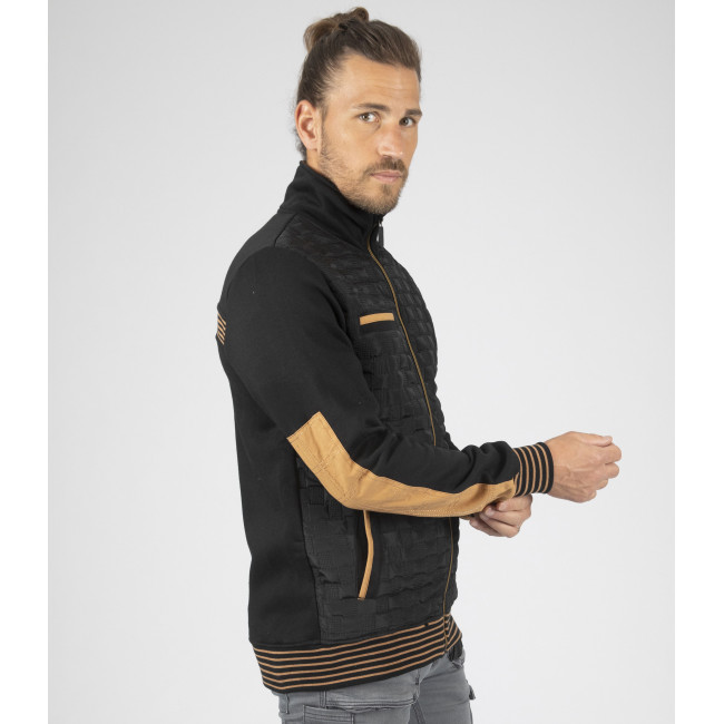 Werkvest Andreu zwart en coyote - North Ways