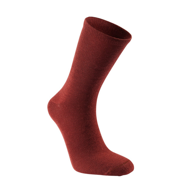 Chaussettes mi-mollet Liner Classic Rust Red - Woolpower