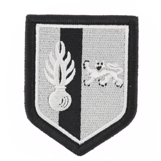 Écusson Gendarmerie Mobile zone de défense Bordeaux BV noir - DMB