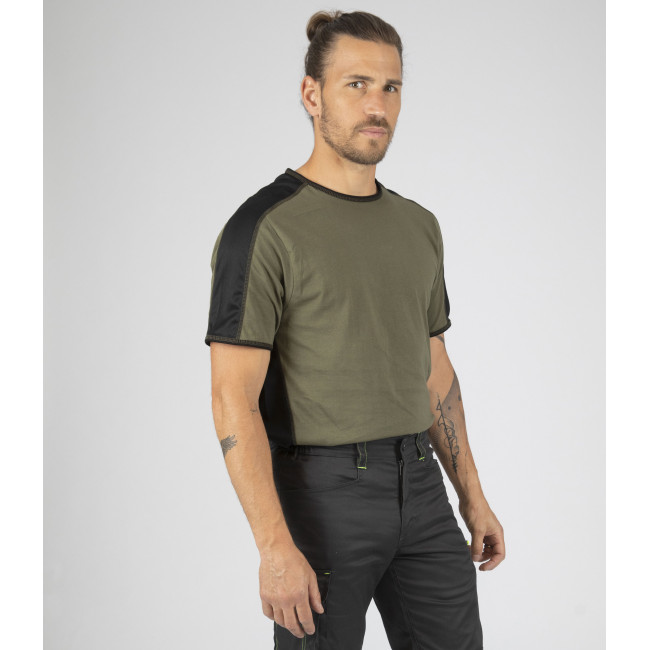 Tee-shirt à manches courtes pour homme Andy kaki - North Ways