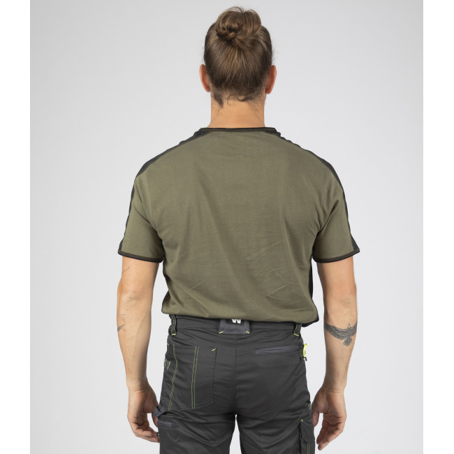 Tee-shirt à manches courtes pour homme Andy kaki - North Ways