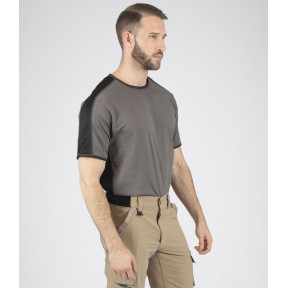 Kurzarm-T-Shirt für Herren Andy grau - North Ways