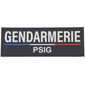Gendarmerie PSIG band rugzijde vest 28 x 10 PVC 3D - DMB