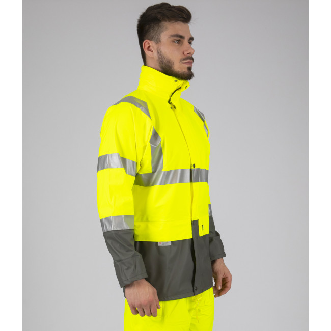 KAMIZELKA ROBOCZA HV BANDIT ŻÓŁTA FLUO - Nine Worths
