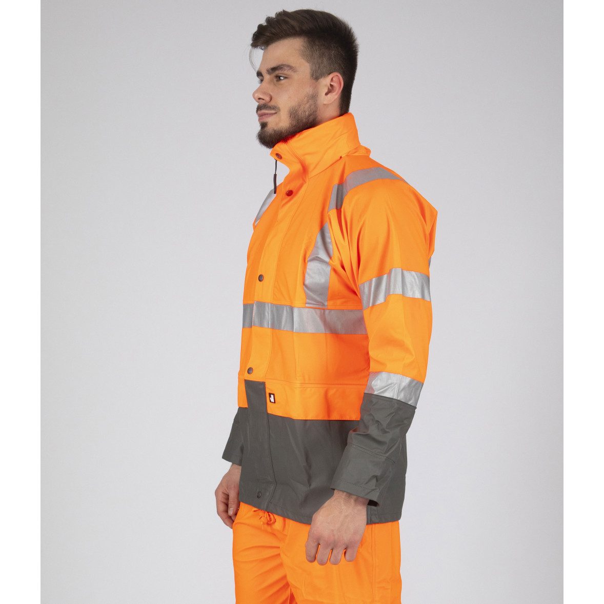 CHAQUETA DE TRABAJO DE ALTA VISIBILIDAD BANDIT NARANJA