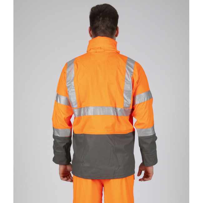 VESTE HV DE TRAVAIL BANDIT ORANGE FLUO - Nine Worths