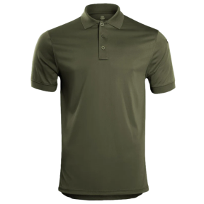 Polo tactique STOIRM 100% polyester vert OD - Highlander