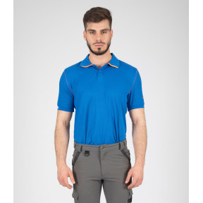 Polo de travail Beven bleu/orange - Nine Worths by North Ways