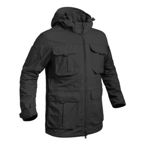 Lange Kampfjacke Fighter schwarz - A10 Equipment