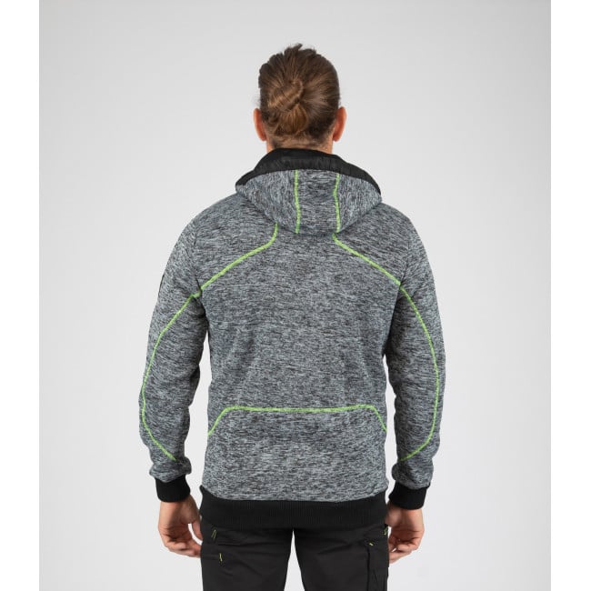 Gilet de travail Botta gris chiné - North Ways