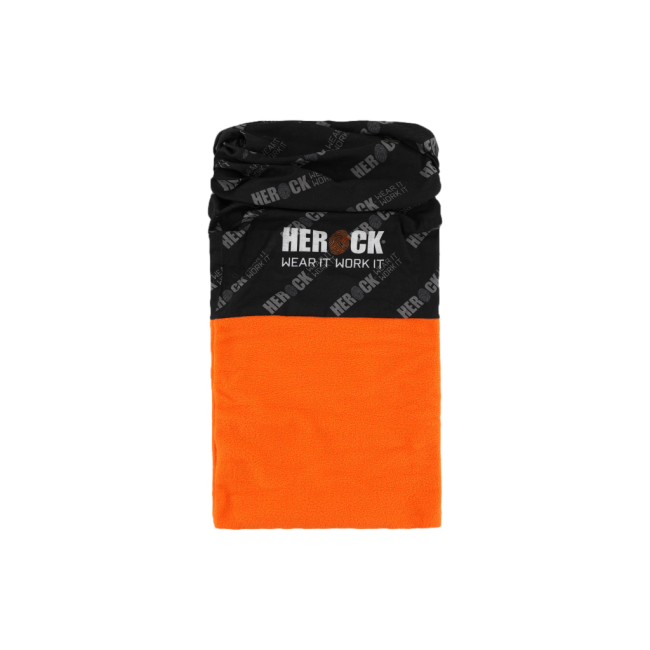 Tour de cou polaire Hako orange/noir - Herock