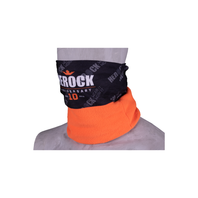 Tour de cou polaire Hako orange/noir - Herock