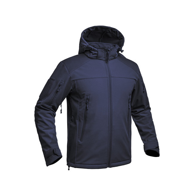 Veste V2 Softshell Fighter bleu marine - A10 Equipment