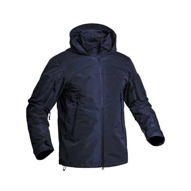 Parka Hardshell Fighter bleu marine - A10 Equipment