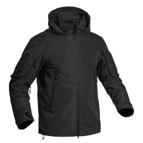 Parka Hardshell Fighter czarna - A10 Equipment