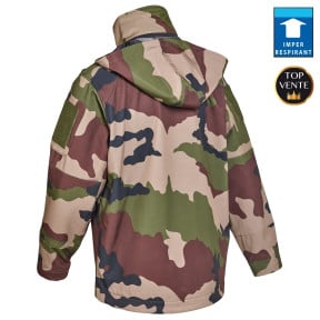 Softshell jas Camo CE met waterdichte ritsen - Patrol Equipement