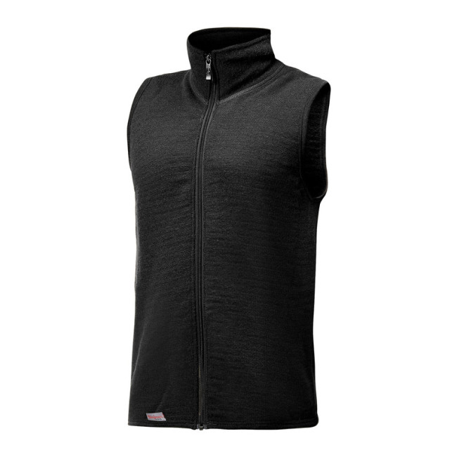 Ärmellose Weste 400 Schwarz - Woolpower