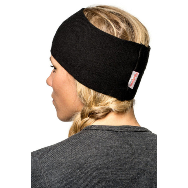Opaska na głowę Headband 200 Czarna - Woolpower