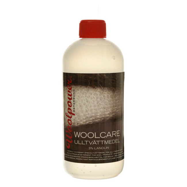 Detergent do wełny merino Woolcare 500ml - instrukcja SE/ENG - Woolpower