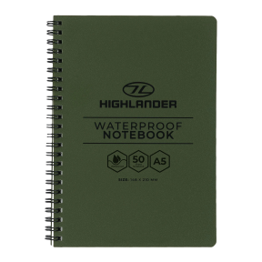 Carnet de notes étanche A5 - Highlander