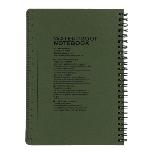 Carnet de notes étanche A5 - Highlander