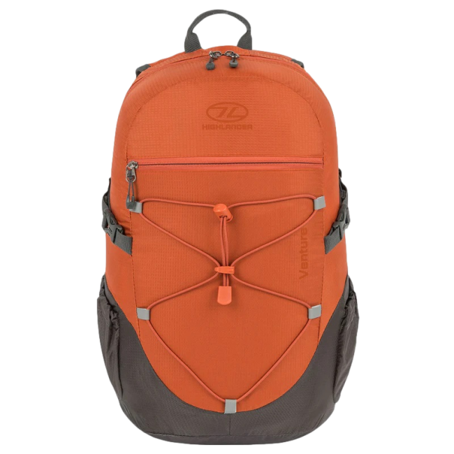 Sac à dos Venture 20L orange/gris - Highlander