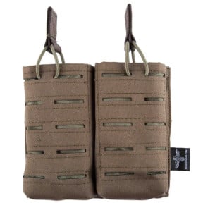 Porte chargeur double Gen II 5.56 action vert ranger - Invader Gear