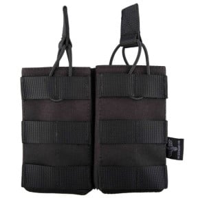 Dubbele magazijnhouder 5.56 action zwart - Invader Gear