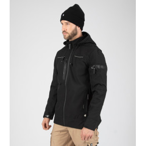 KURTKA SOFTSHELL FLORES CZARNA - North Ways