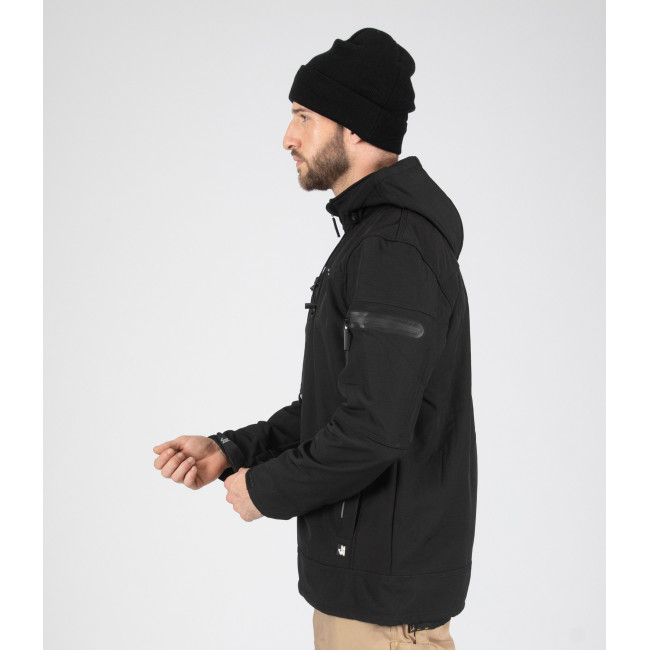 VESTE SOFTSHELL FLORES NOIR - North Ways