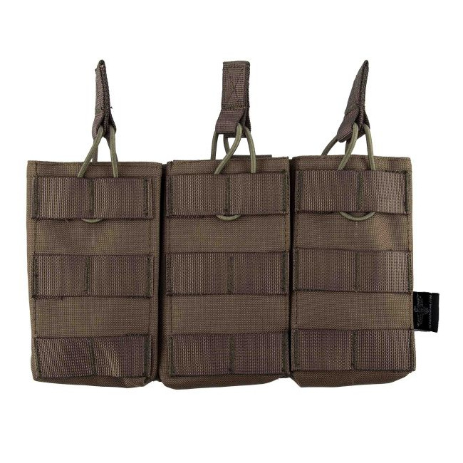 Porte chargeur triple 5.56 Action vert ranger - Invader Gear