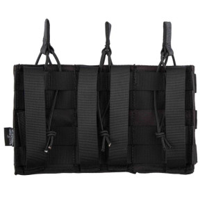 Dreifach-Magazintasche 5.56 Action Schwarz - Invader Gear