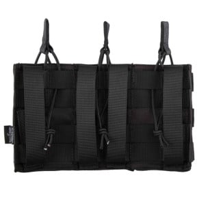 Dreifach-Magazintasche 5.56 Action Schwarz - Invader Gear