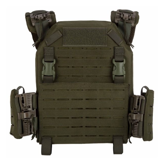 Porte plaque Reaper QRB vert OD - Invader Gear