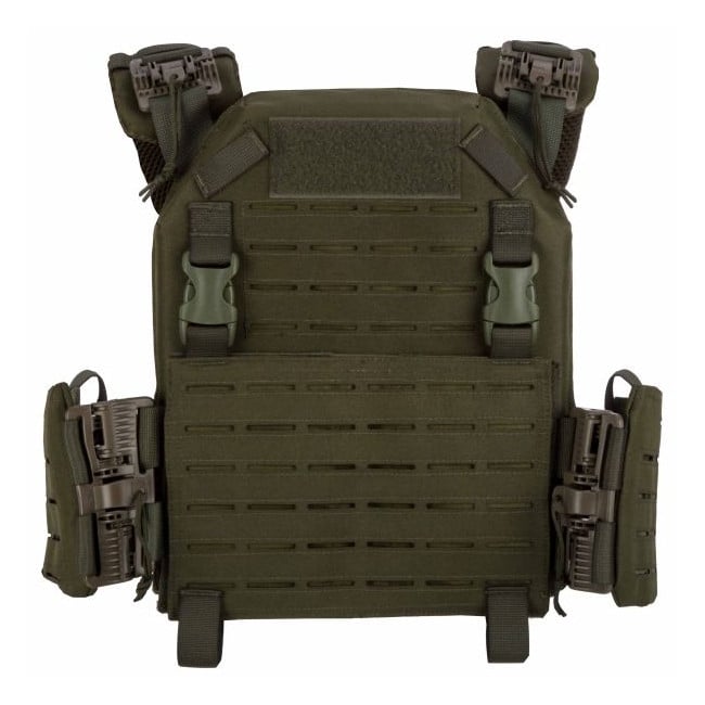 Porte plaque Reaper QRB vert OD - Invader Gear