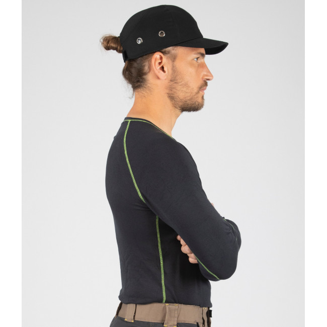 WERK ONDERPULLOVER FERBER ZWART - Nine Worths by North Ways