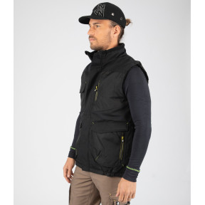 MOUWLOOS VEST ALI ZWART - Nine Worths by North Ways