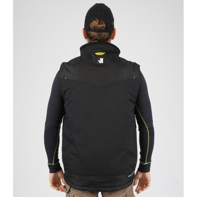 GILET SANS MANCHE ALI NOIR - Nine Worths by North Ways
