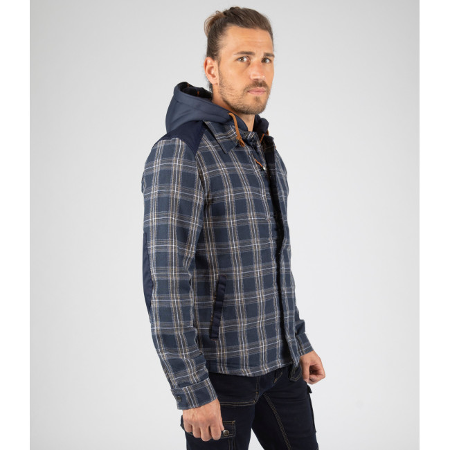 Graf Arbeits-Overshirt Marineblau - Nine Worths by North Ways
