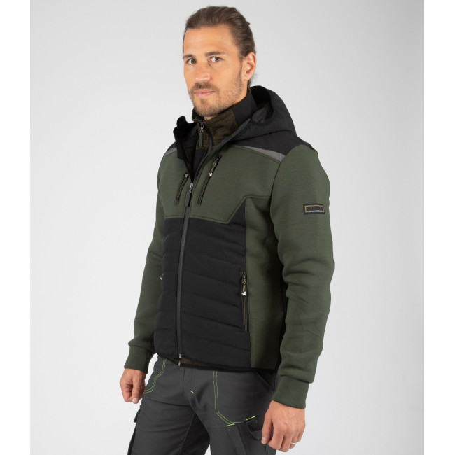 Kurtka HIRO khaki/czarna - Nine Worths by North Ways