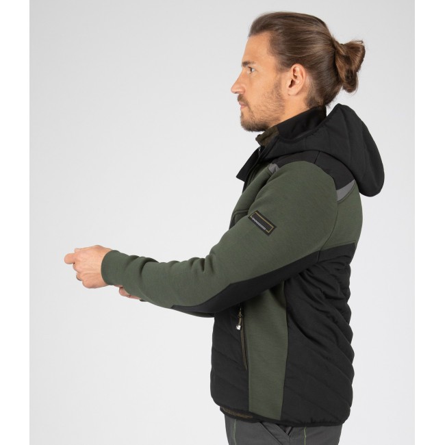 Kurtka HIRO khaki/czarna - Nine Worths by North Ways